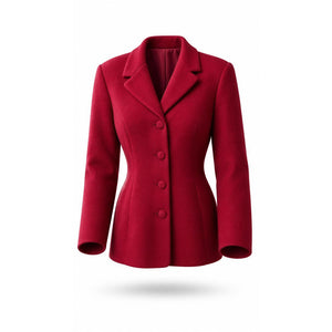 NWT Leslie Fay Dresses Blazer Jacket Womens Size 18 Claret