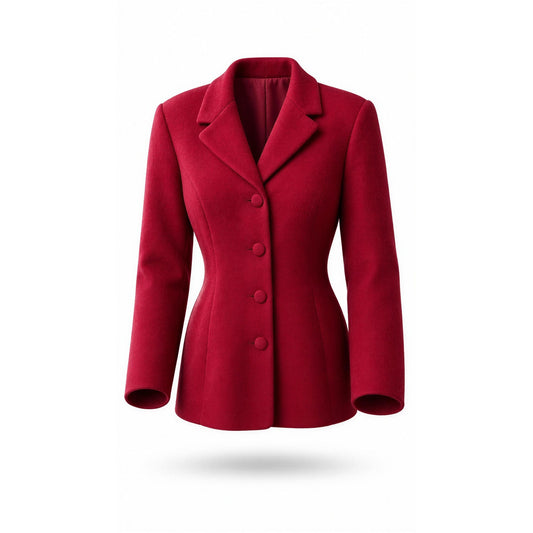 NWT Leslie Fay Dresses Blazer Jacket Womens Size 18 Claret