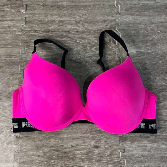 Victoria's Secret PINK Wear Everywhere Push-Up Bra 36DD Pink Underwire