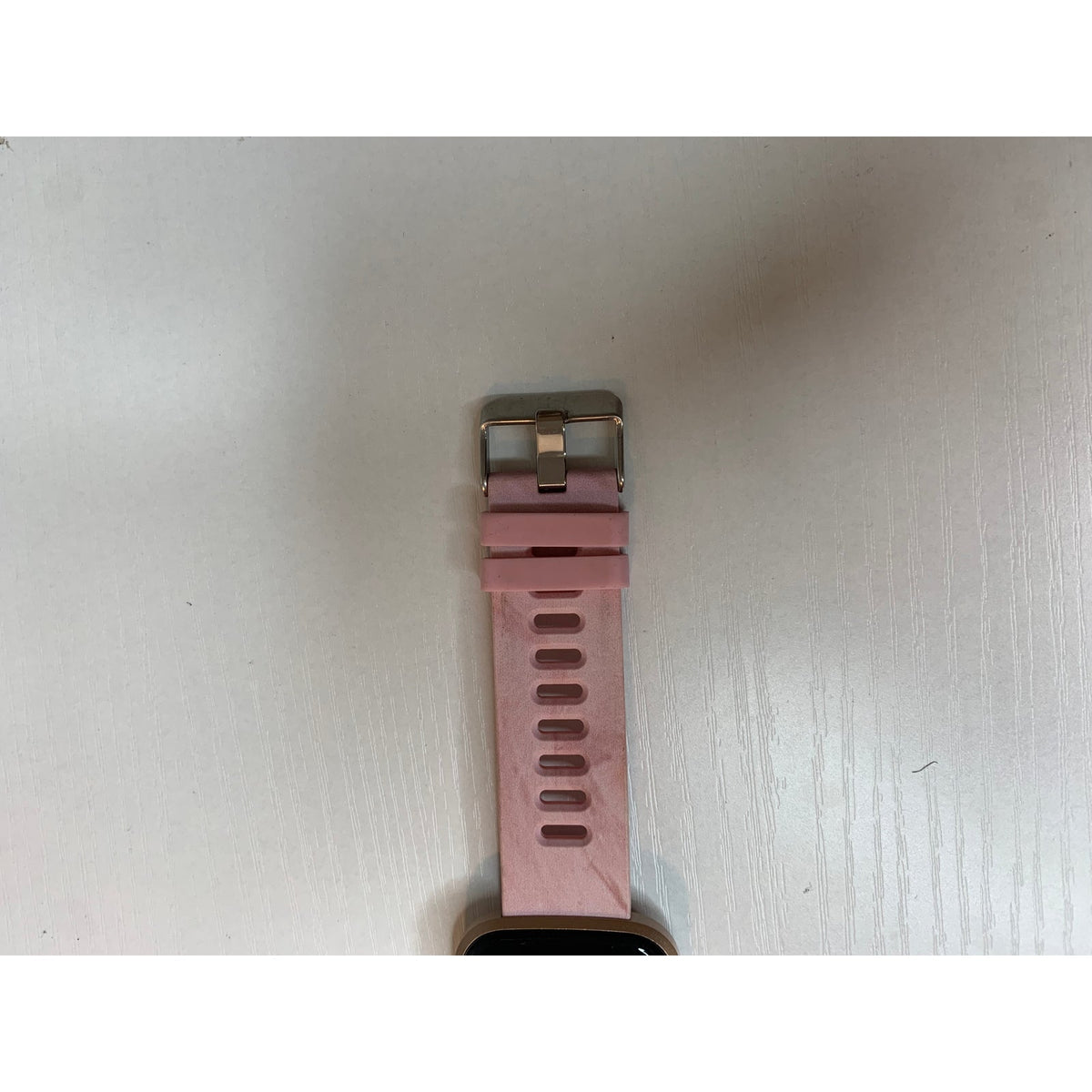 iTime Rose Gold Smart Sports Bracelet Fitness Tracker Pink Silicone Band NOT TESTED