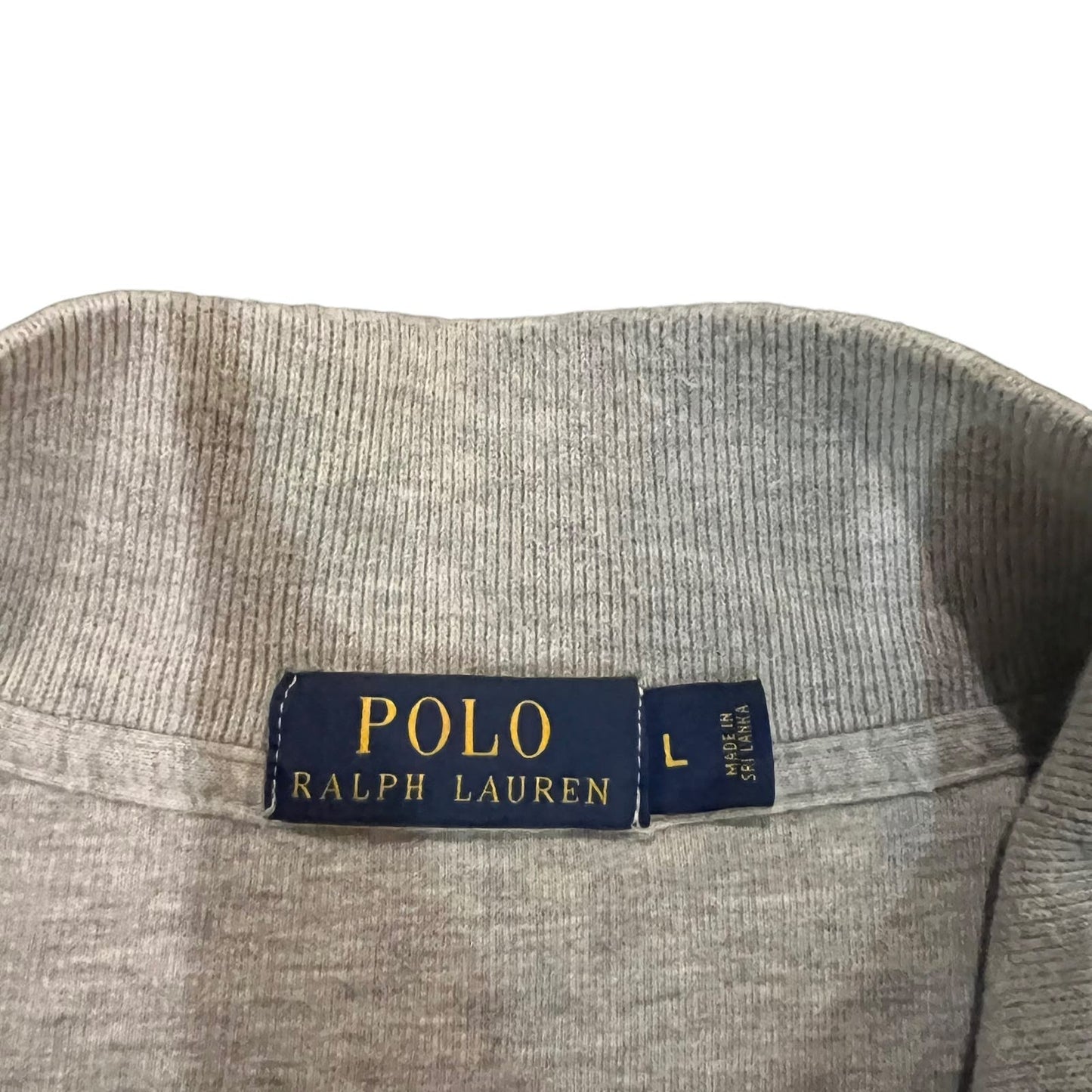 Polo Ralph Lauren Men's Classic Estate-Rib Quarter-Zip Pullover Sweater - Large