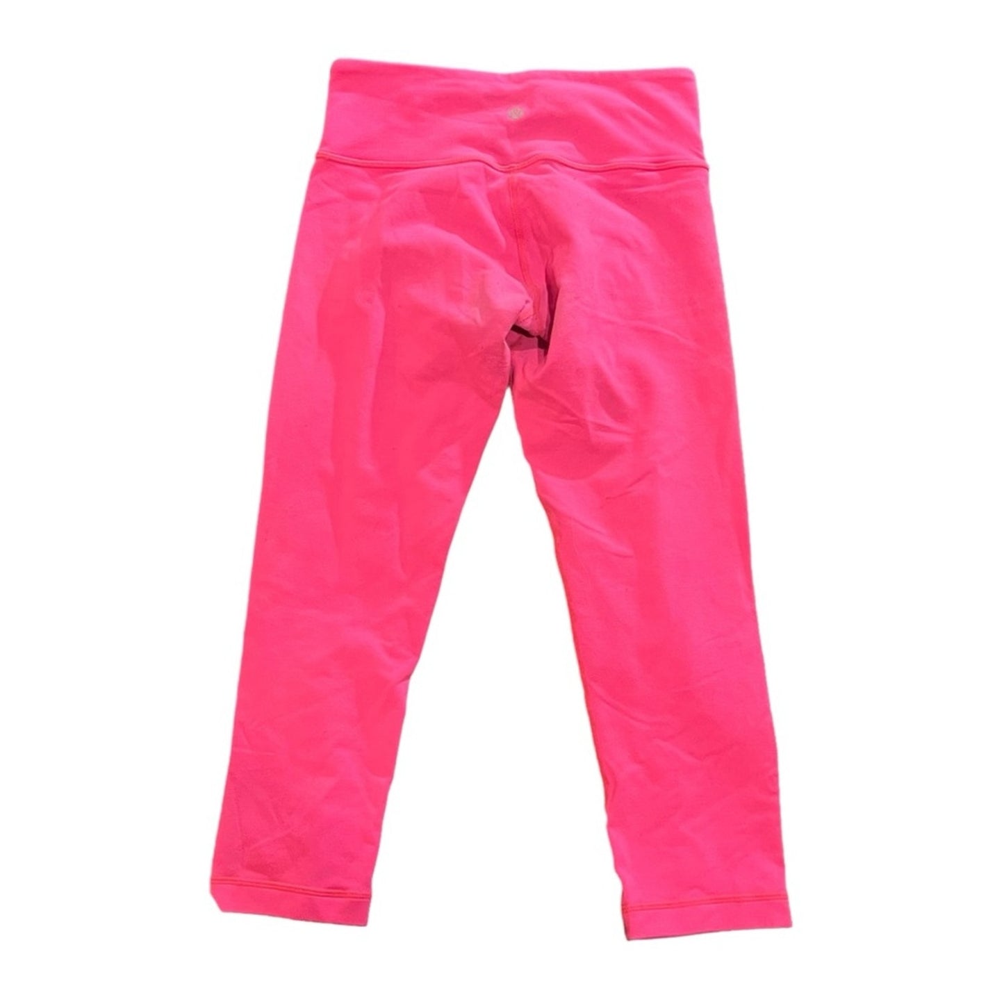 Lululemon Hot Pink High-Rise Cropped Leggings Size 4