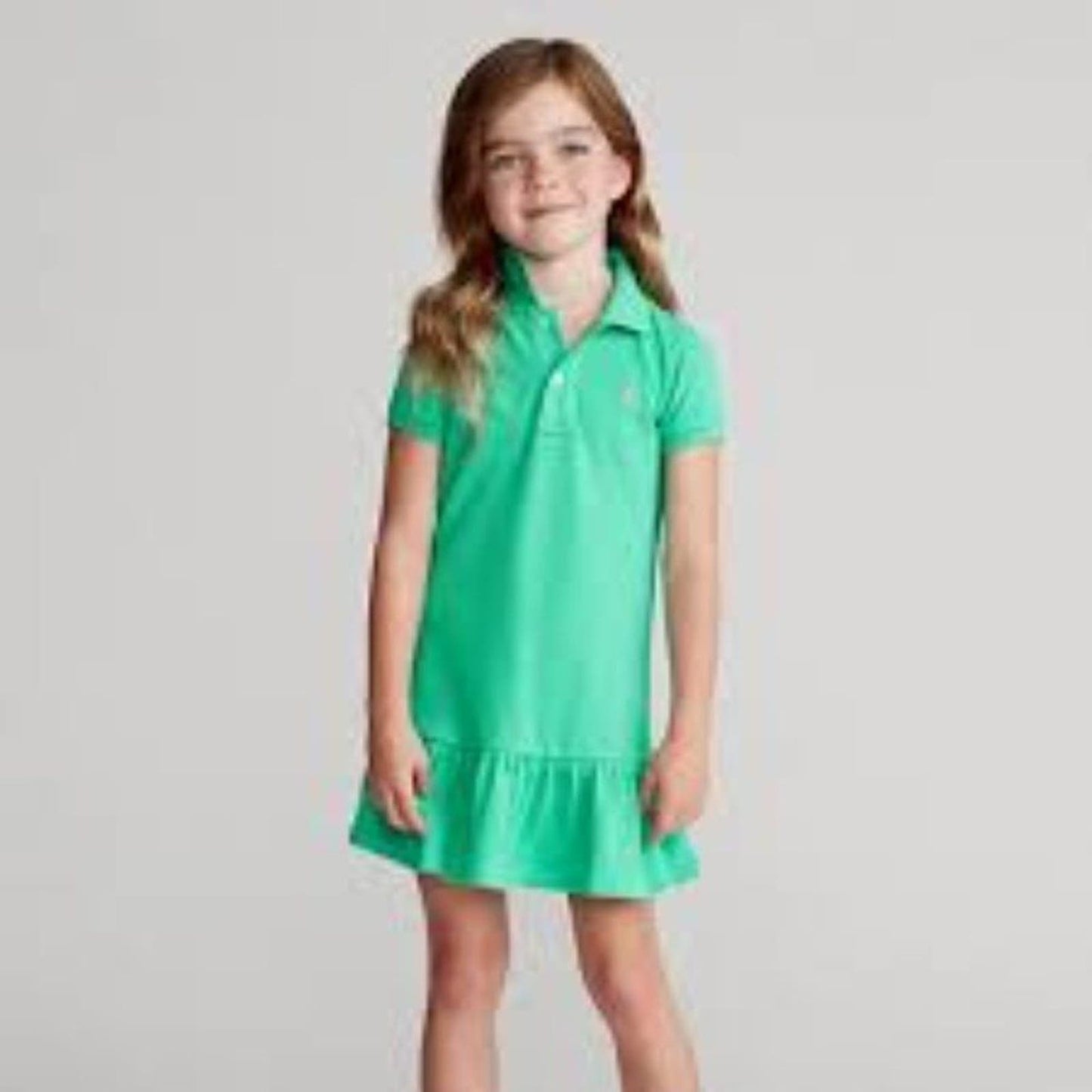 Polo Ralph Lauren Cotton Mesh Polo Dress Size Large