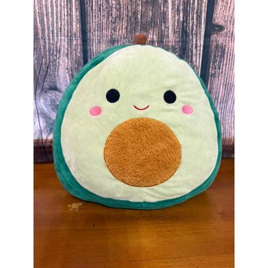 Squishmallows Austin the Avocado Plush Toy Medium 16" Green Washable