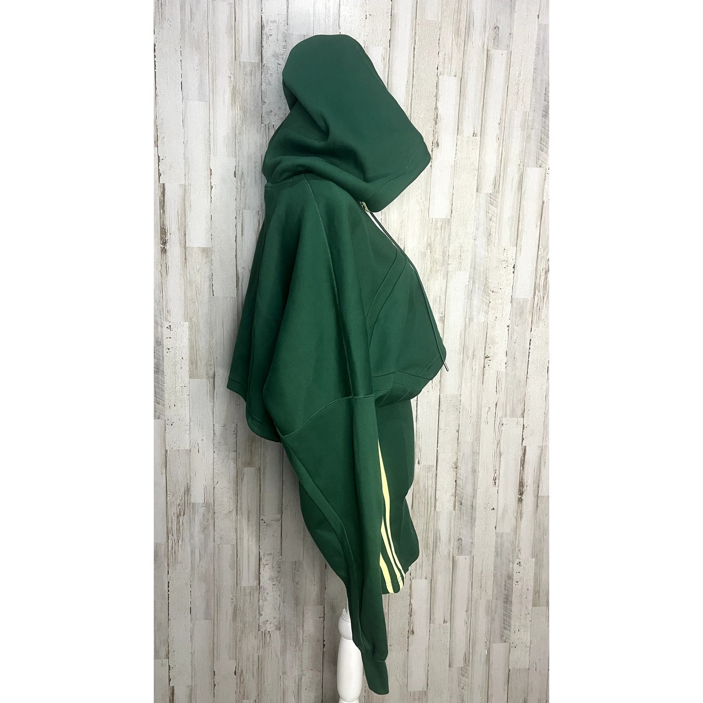 Adidas x Ivy Park Women Hooded Cut Out Dress Green Size Small Casual