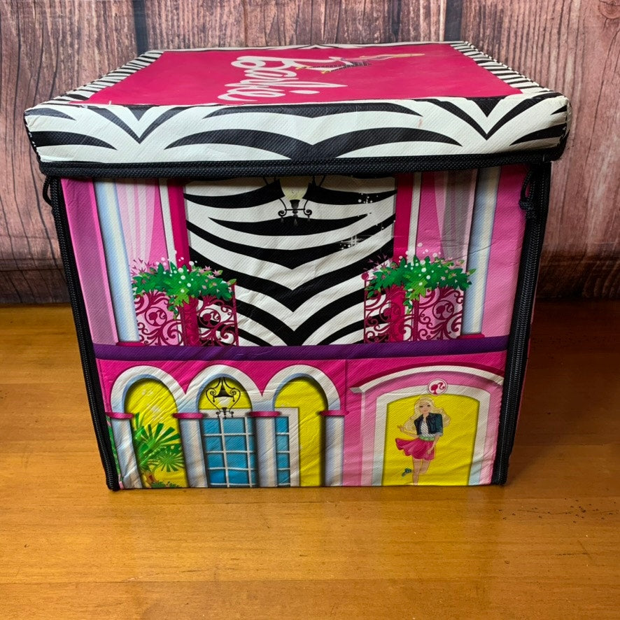 Barbie ZipBin Dream House Collapsible Storage box Zipper Lid