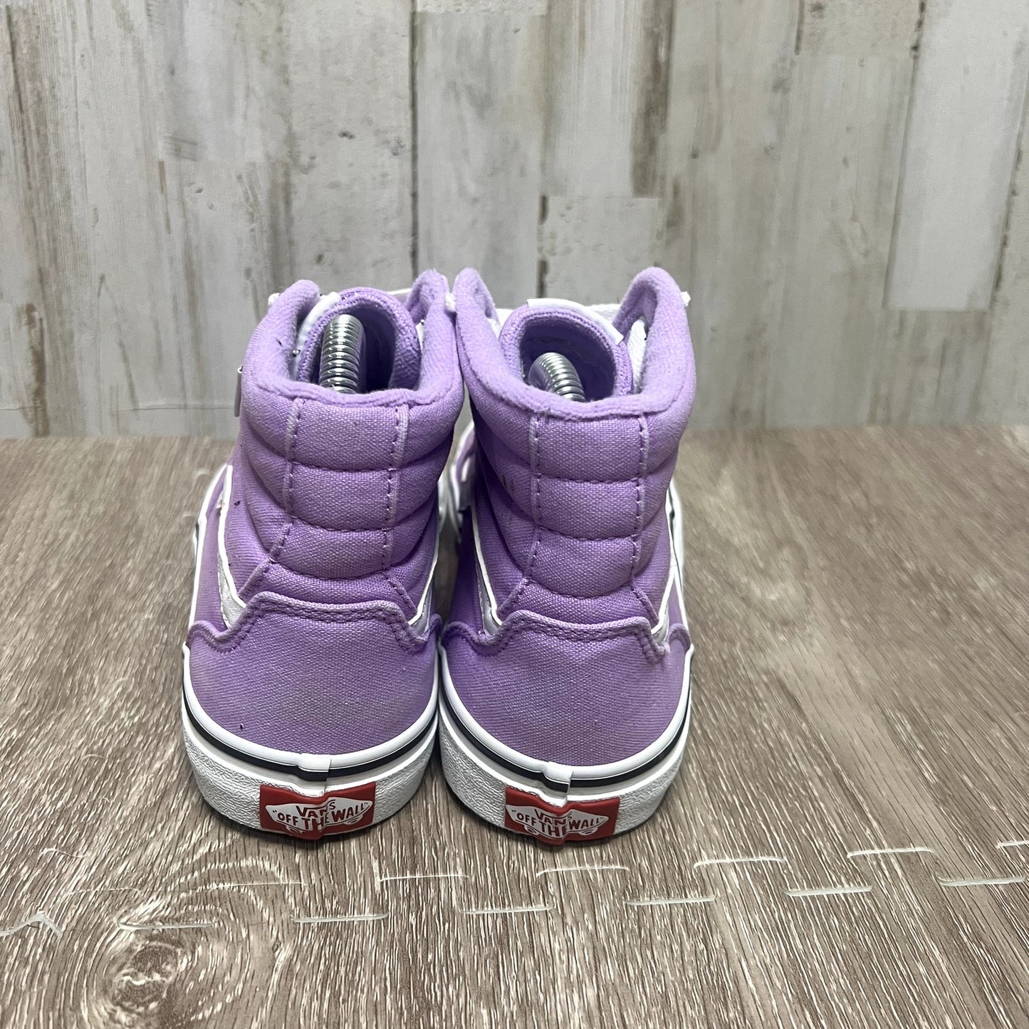 VANS SK8-Hi Kids Missy Size 5.0 Purple High Top Skate Shoes