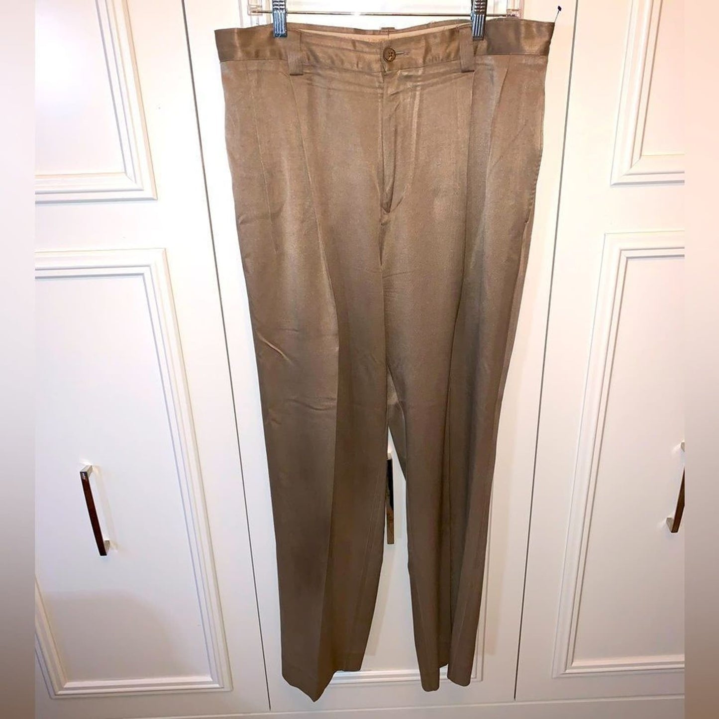 Tommy Bahama St Thomas Relaxed Double Pleat Silk Pants 35