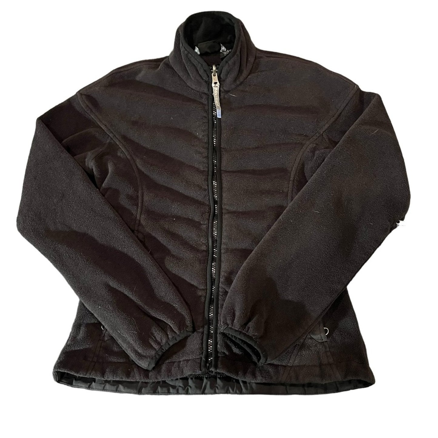 Marmot Jacket Womens Size Small Black Full Zip Fleece Mock Neck Pockets