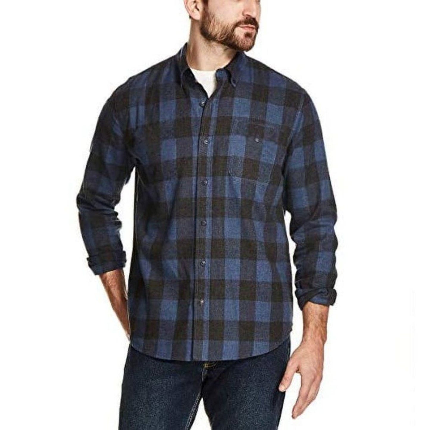 Weatherproof Vintage Mens Flannel Shirt Size XL