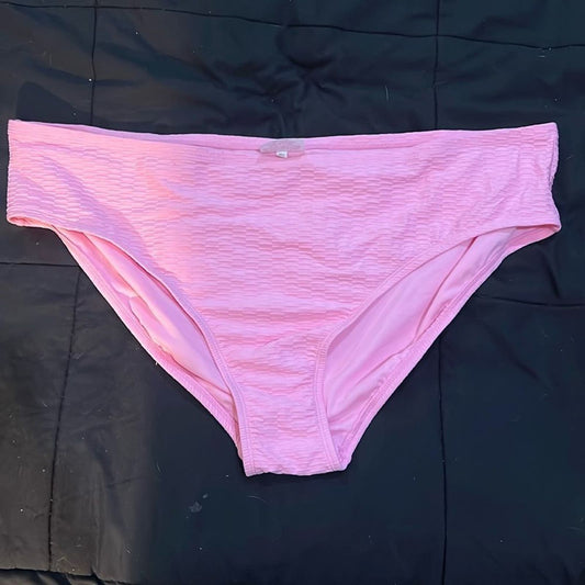 NWOT Stoney Clover Lane Pink Swimsuit Bottoms 3X