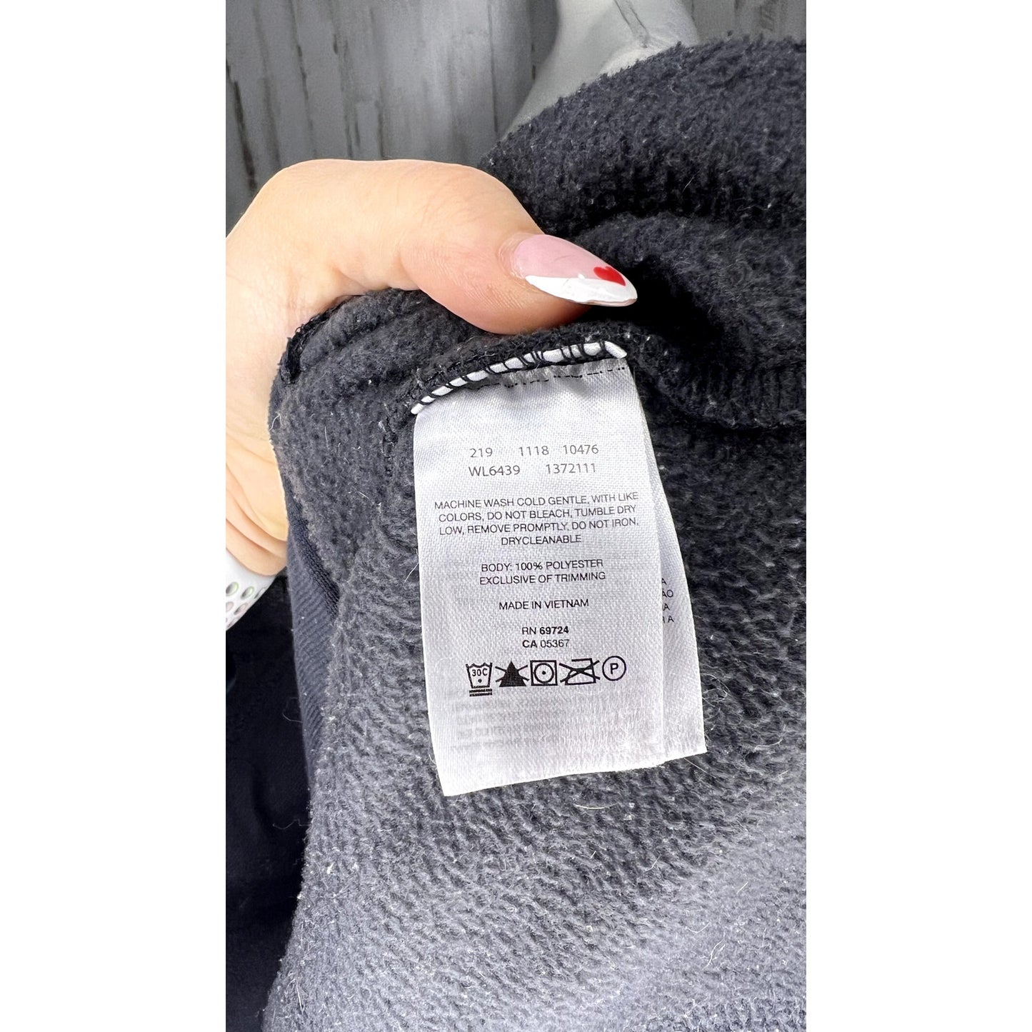 Columbia Women's Fleece Jacket Black Size Large Casual Mid-Length Zip-Up