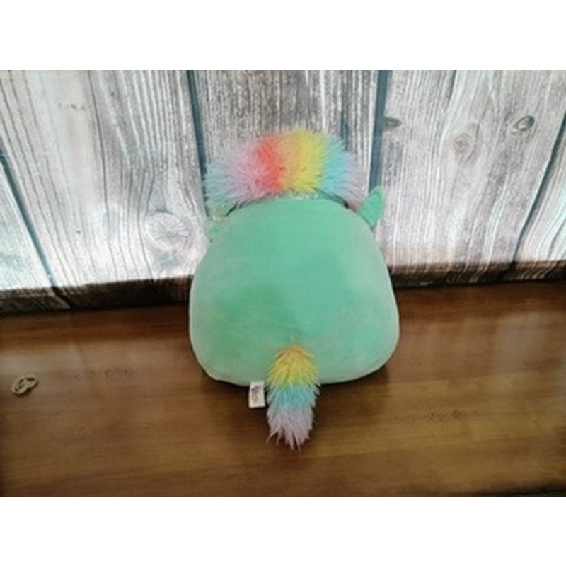 Squishmallows Kennedy Unicorn Plush Teal Rainbow Hair Stuffed Animal 16"