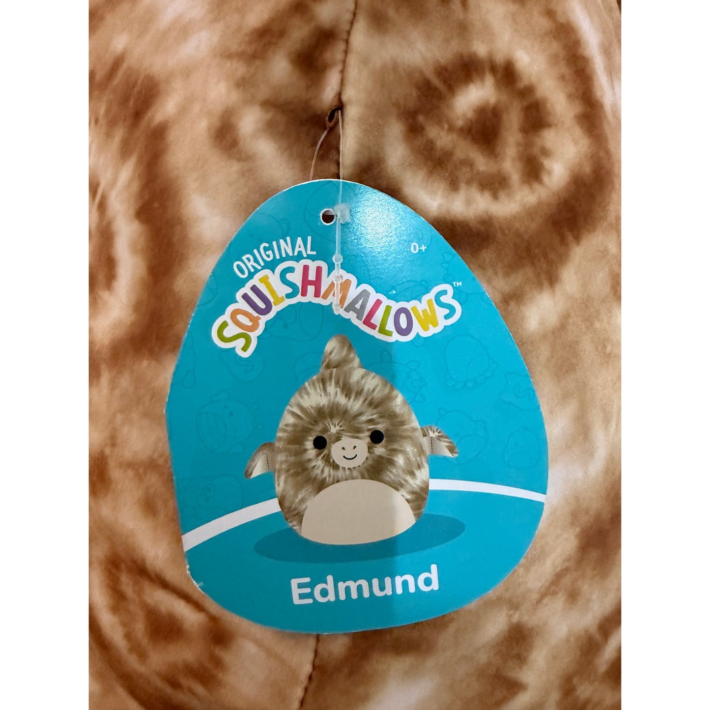 NWT Squishmallows Edmund the Pterodactyl JUMBO 24" Brown Plush Toy