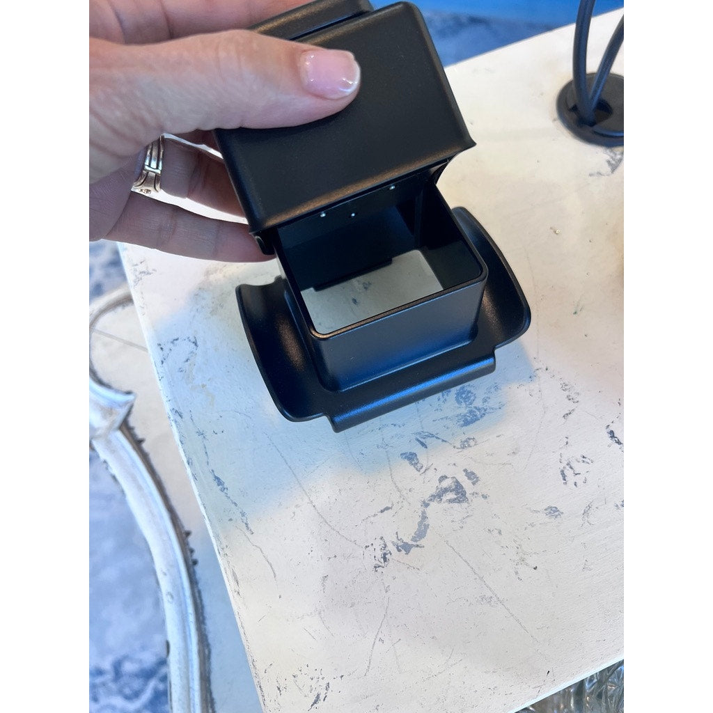 NEW IN BOX Pampered Chef Food Holder Black Safety Grip for Graters & Slicers