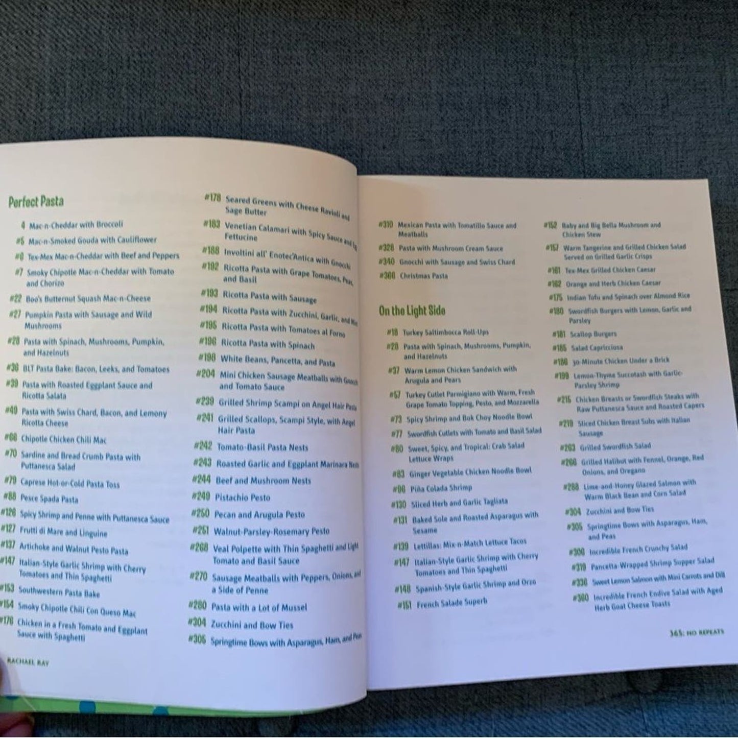 Rachael Ray 365: No Repeats Cookbook