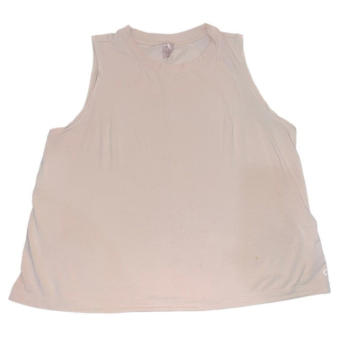 CALIA by Carrie Underwood Tank Top Womens 2XL Beige Blush Pink Sleeveless