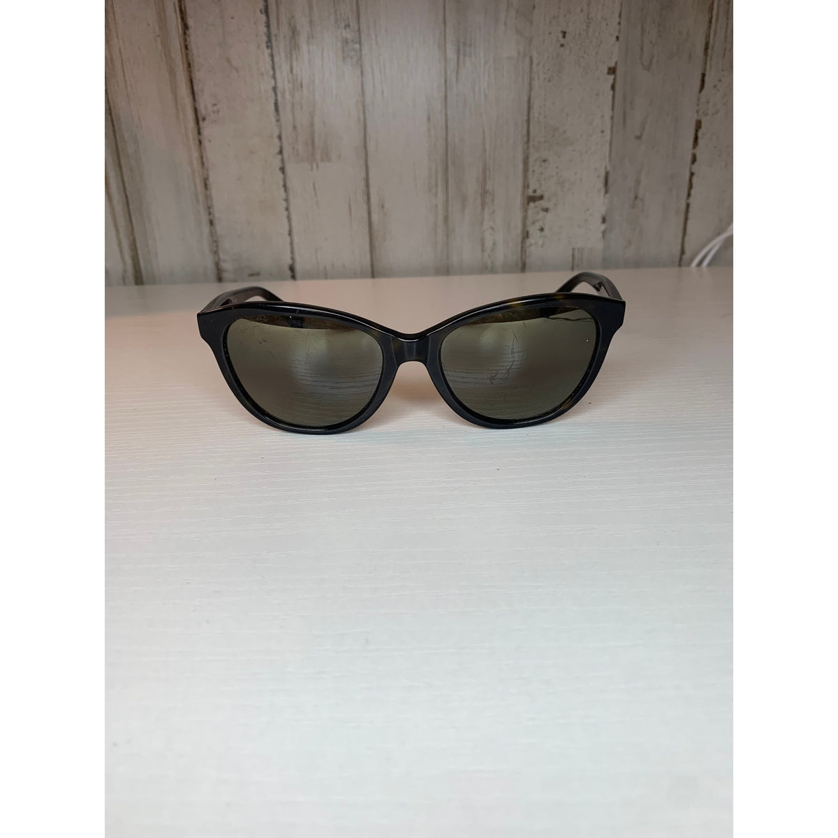 Maui Jim Sunglasses Womens Cat Eye Dark Tortoise Frame Brown Prescription Lenses