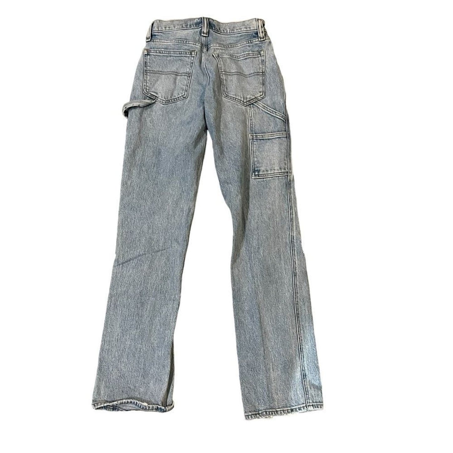 Abercrombie & Fitch Ultra High Rise 90s Straight Carpenter Jeans Size 24