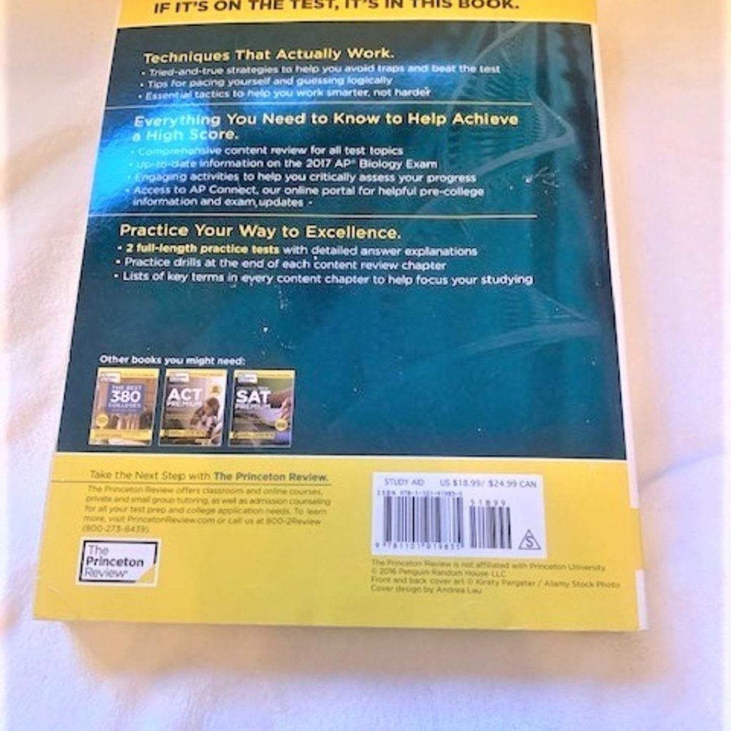 Princeton Review Cracking the AP Biology exam