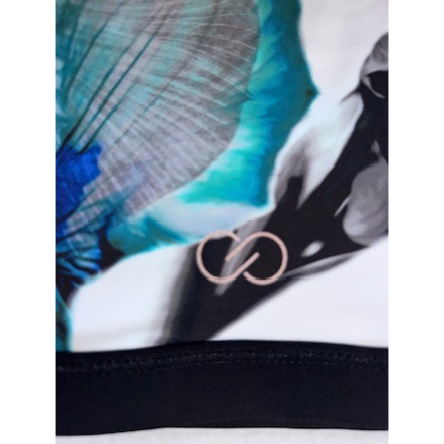 NWOT CALIA by Carrie Underwood Women's Bikini Bottoms Ocean Iris XS