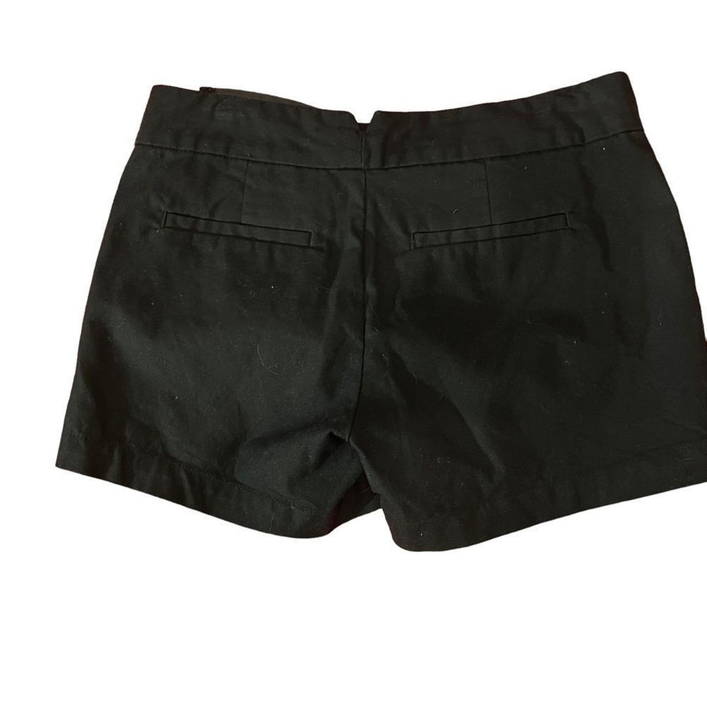 Banana Republic Size 4 Black Chino Shorts