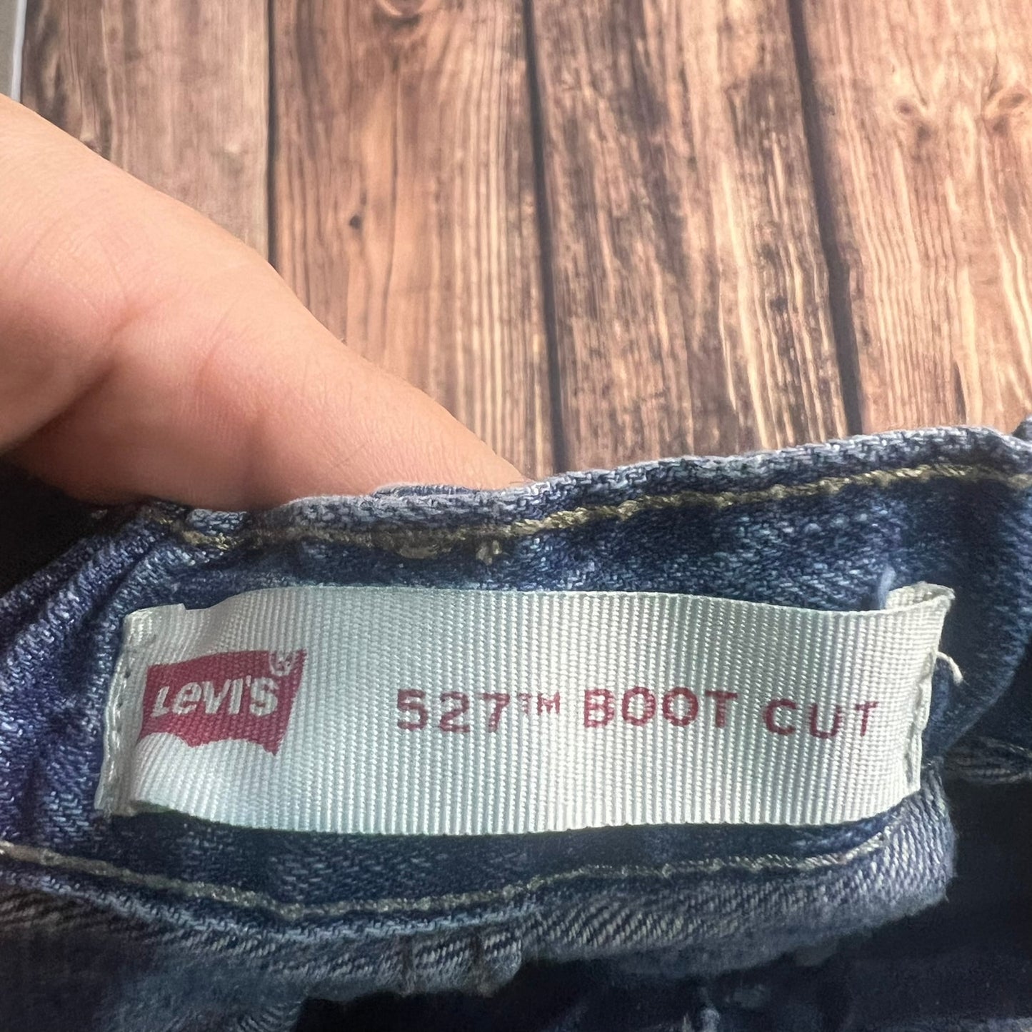 Vintage Levi's 527 Youth Bootcut Jeans Size 25x25 Medium Wash Blue