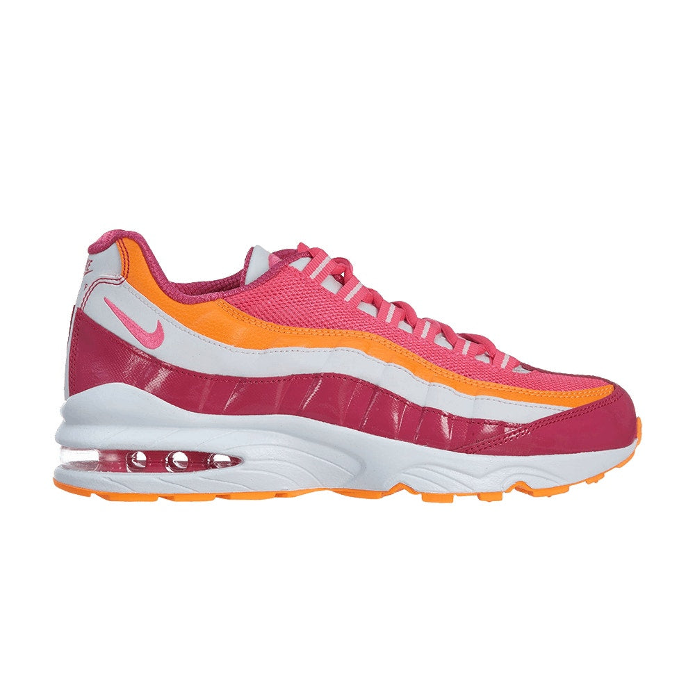 Nike Air Max 95 LE GS Pink Citrus Trainers Youth Size 7 / Women's Size 8.5