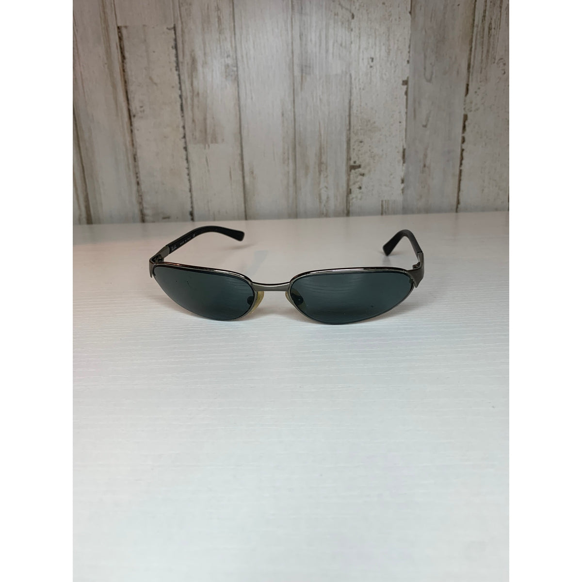Ray-Ban Oval Sunglasses Unisex Gray Frame Prescription Lenses UV400