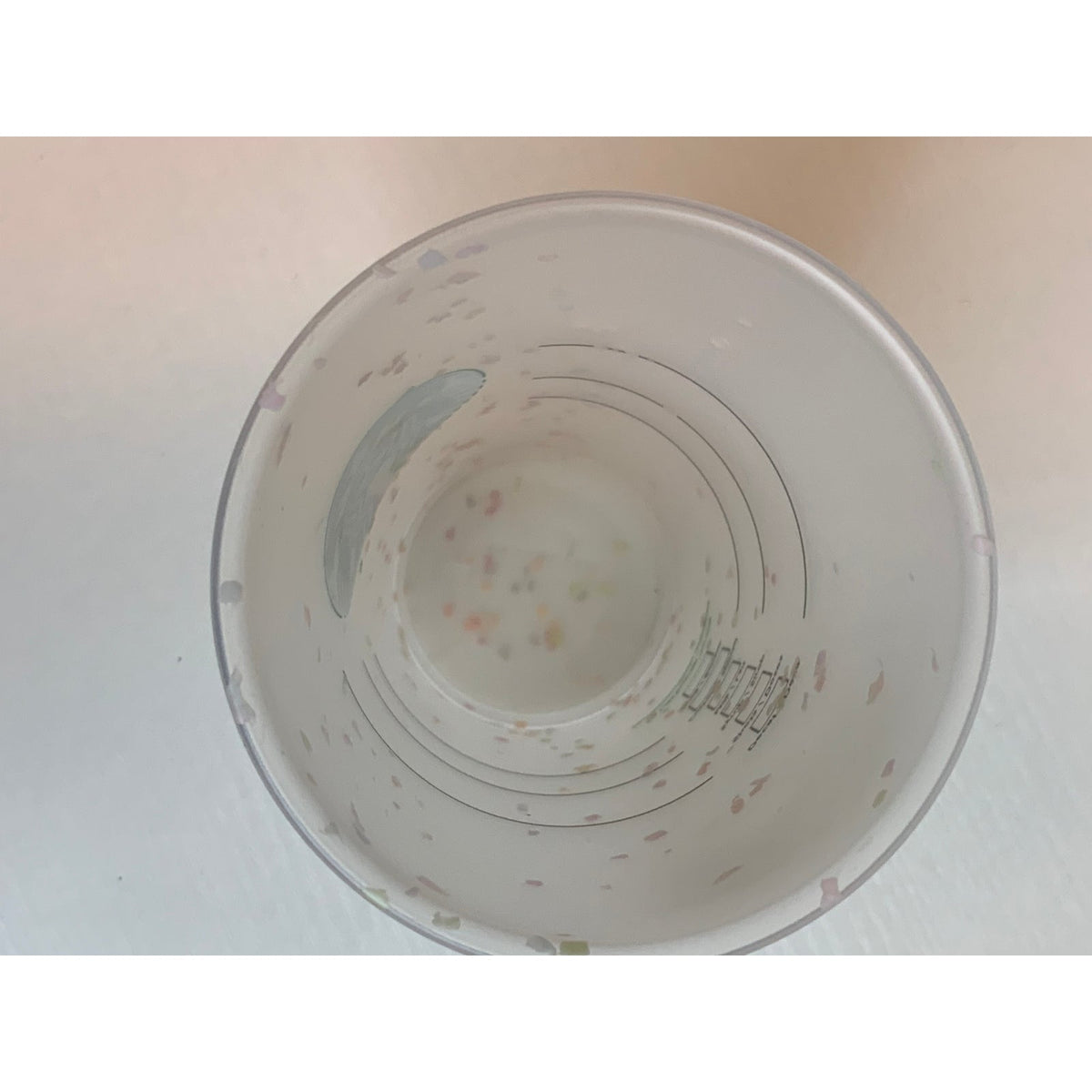 Starbucks Confetti Color Changing Cold Cup Tumbler 24 oz Lid & Straw