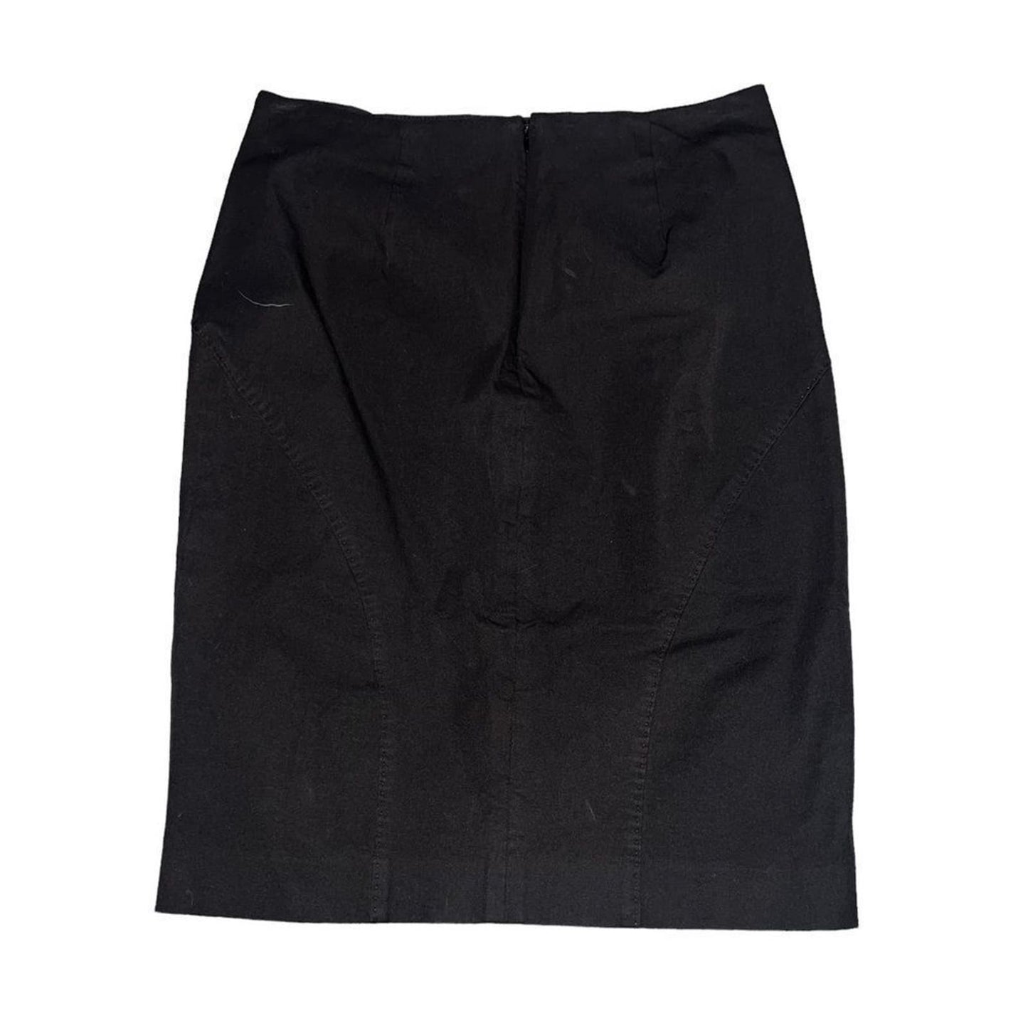 Banana Republic Size 6 Black Pencil Skirt