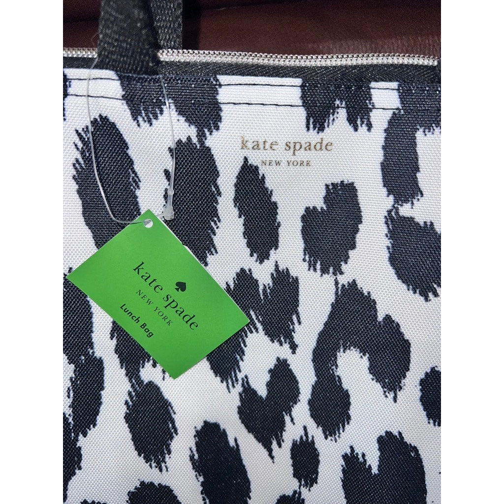 NWT Kate Spade Modern Leopard Print Lunch Bag Tote Unisex Workwear