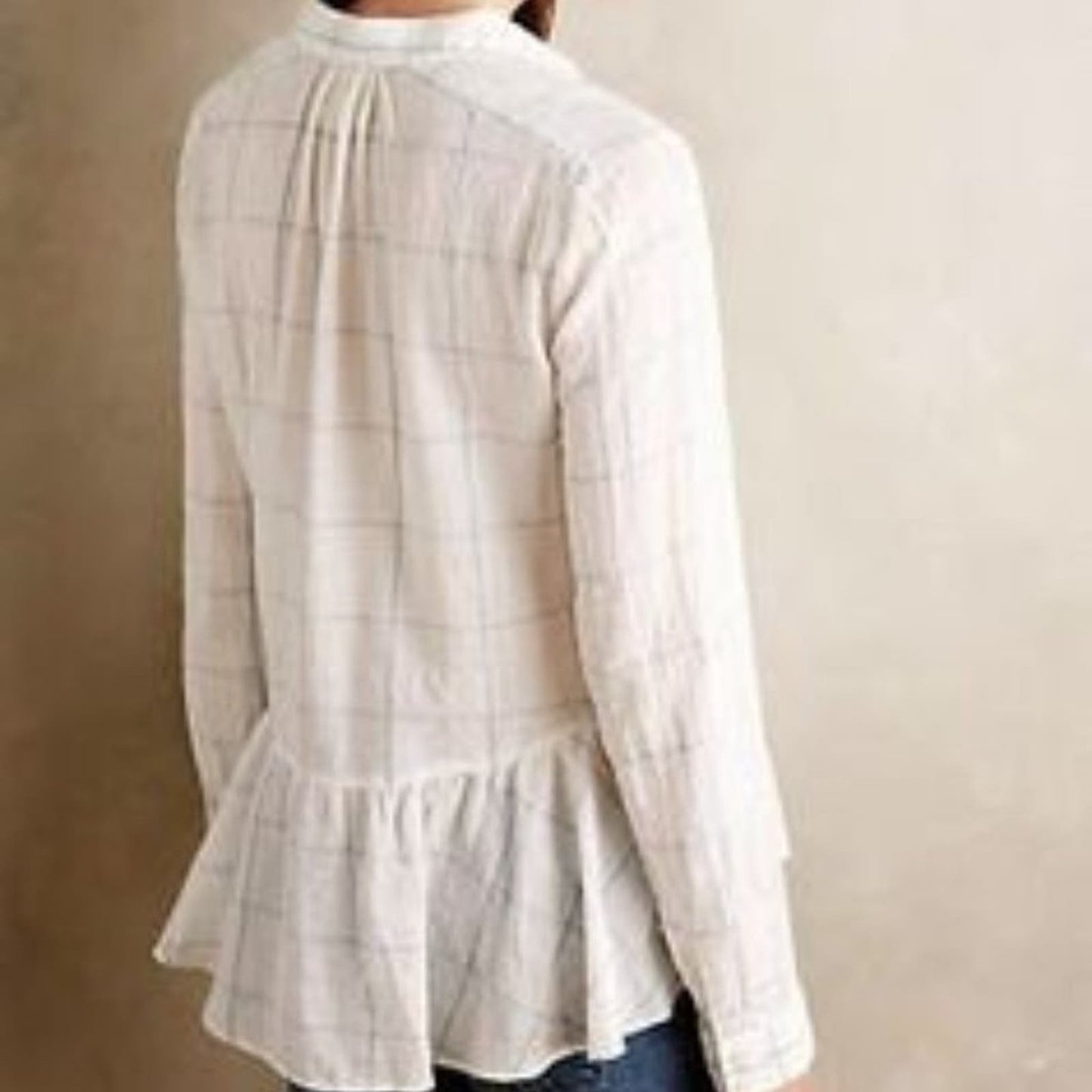 Anthropologie Maeve Southbound Button Down Size 0