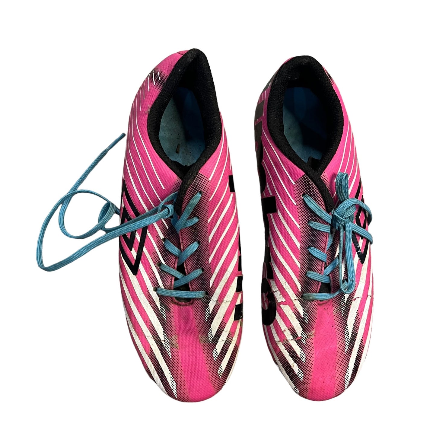 Umbro Women's Size 5 Arturo 2.0 Pink/Black Soccer Cleats