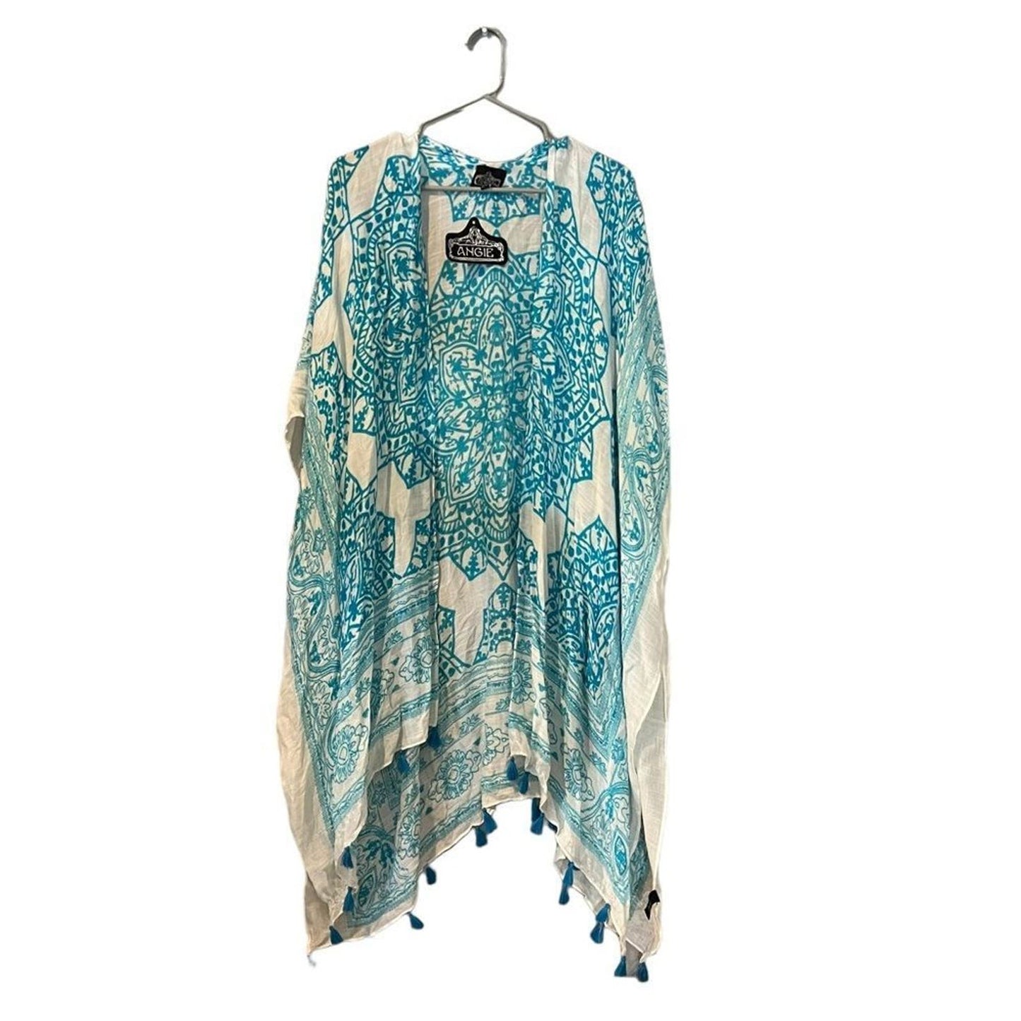 NWT Angie Mandala Printed Cover Up Kimono