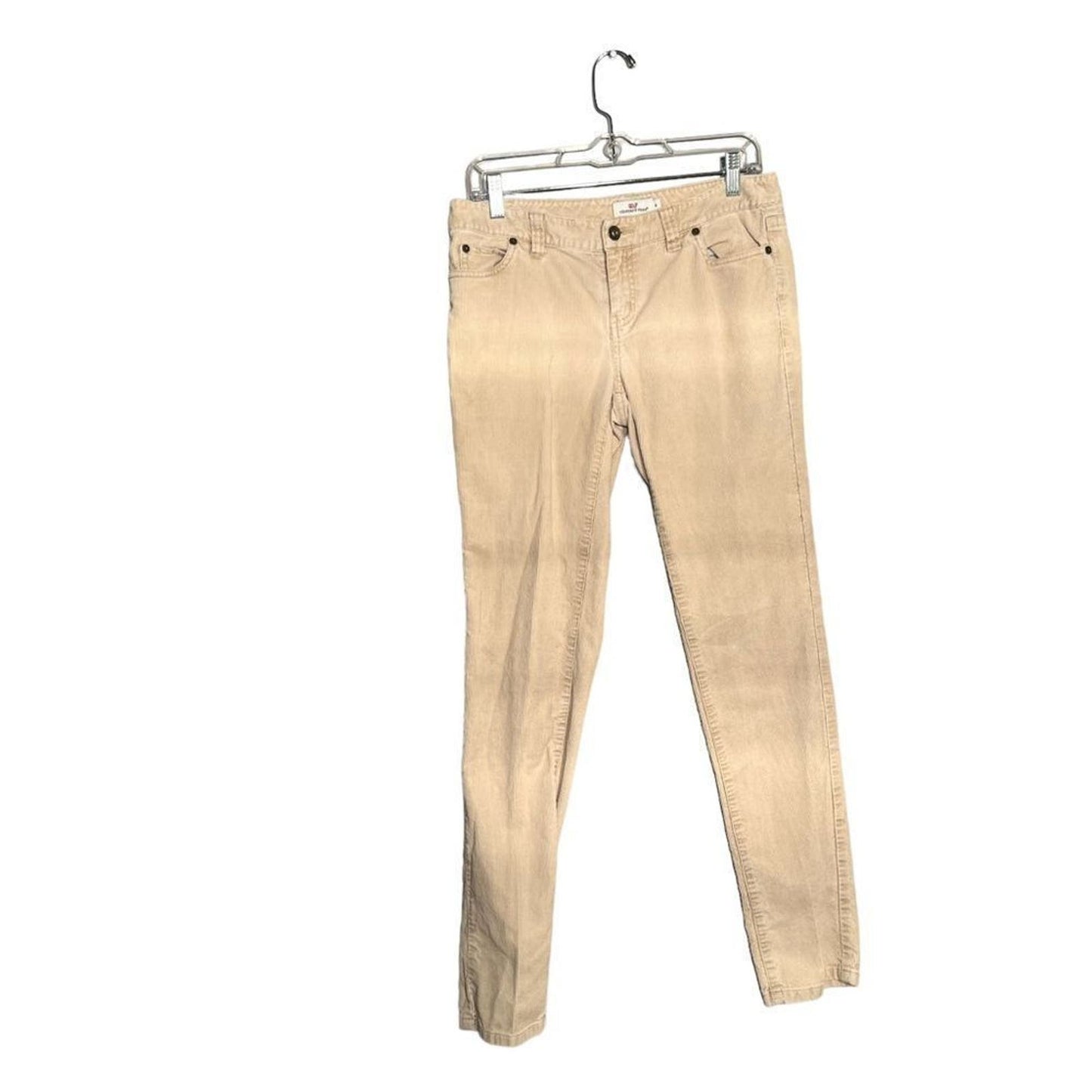 Vineyard Wines Women's Beige Corduroy Pants Size 4