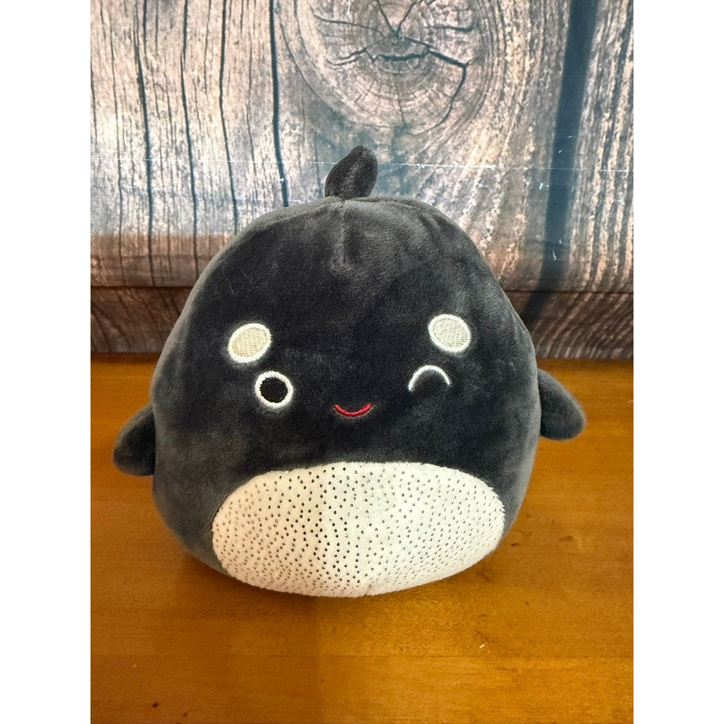 Squishmallows Kai The Orca 5" Plush Toy Winking Black & White Whale