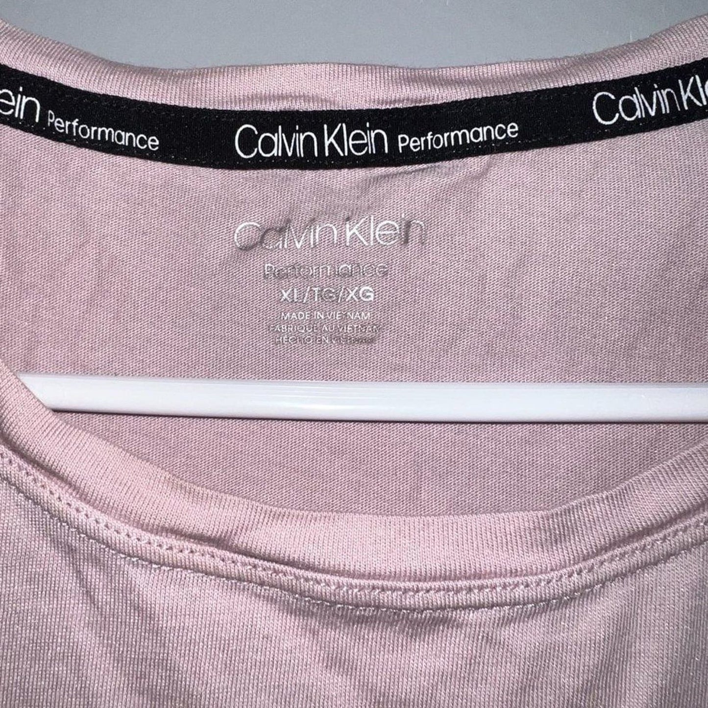 Calvin Klein Active Performance Tank Top Quick Dry Womens Pink