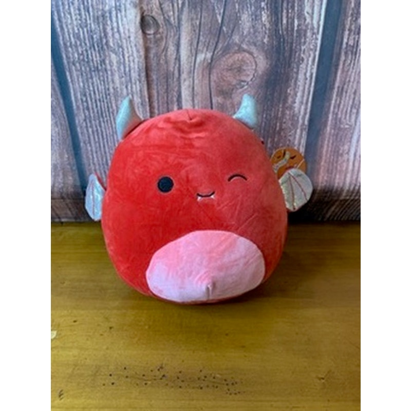 NWT Squishmallows Karlie Red Devil Bat Plush 8in Kellytoy w/Tag