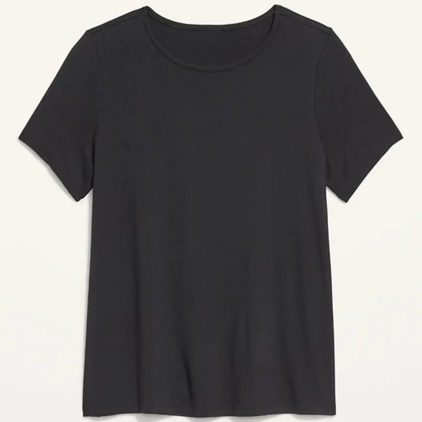 Old Navy Luxe Crew-Neck T-Shirt for Women Medium