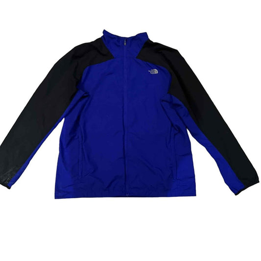 The North Face Men's XL Blue/Black FlashDry Colorblock Full Zip Jacket