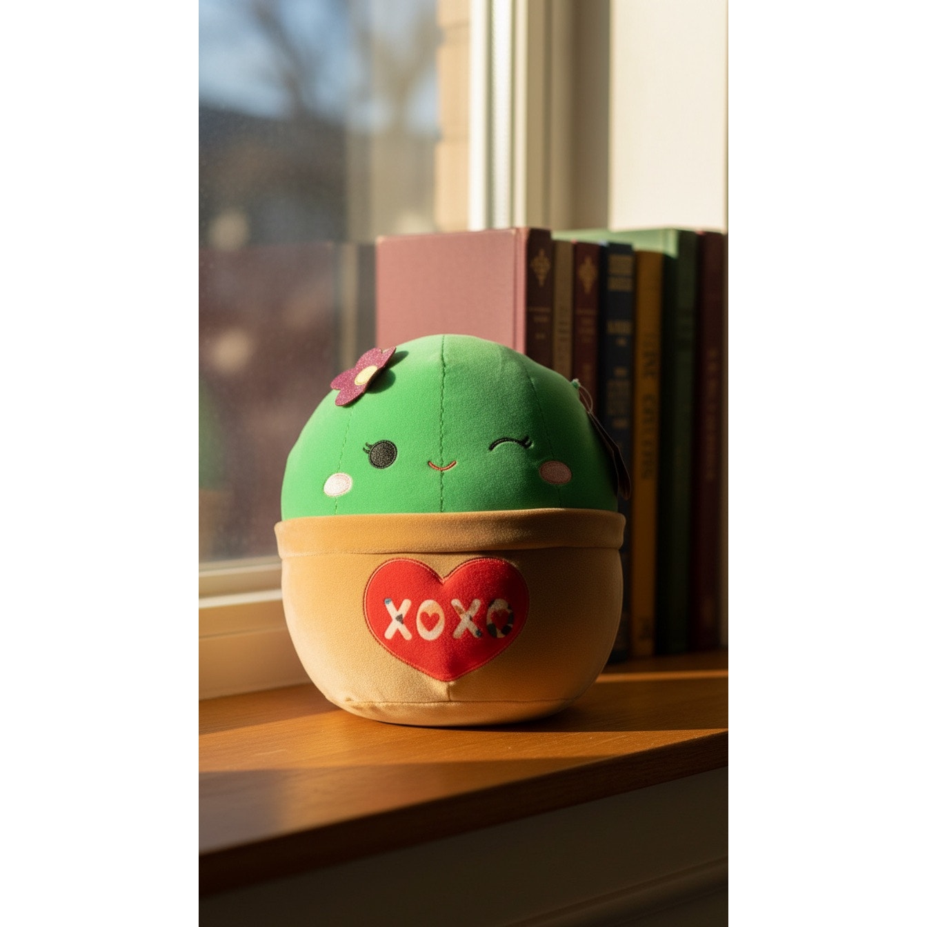 NWT Squishmallows Shadi Cactus Plush Green XOXO 12 in w/ Tag