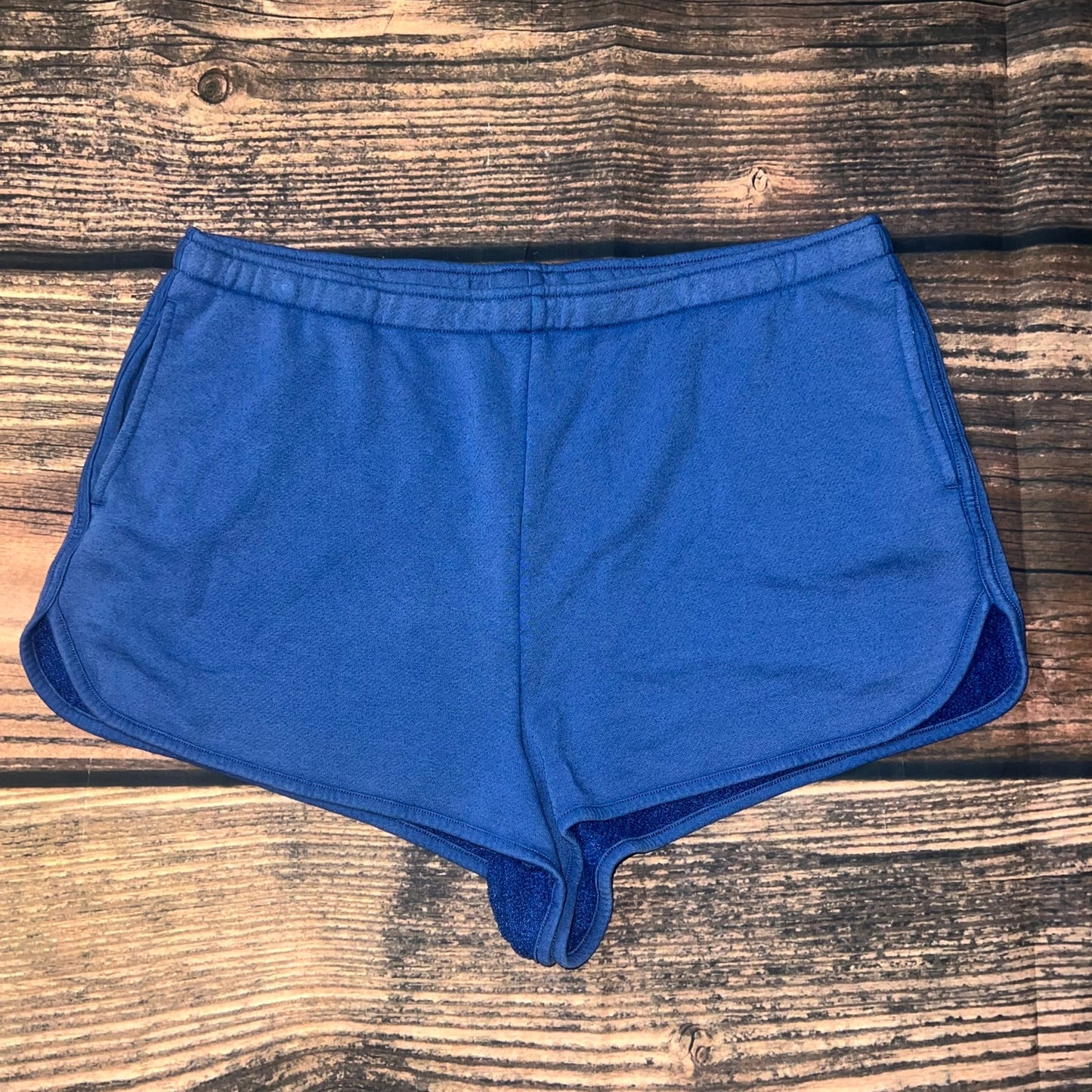 Aerie Women's XL Blue Lounge Shorts Casual Dolphin Hem