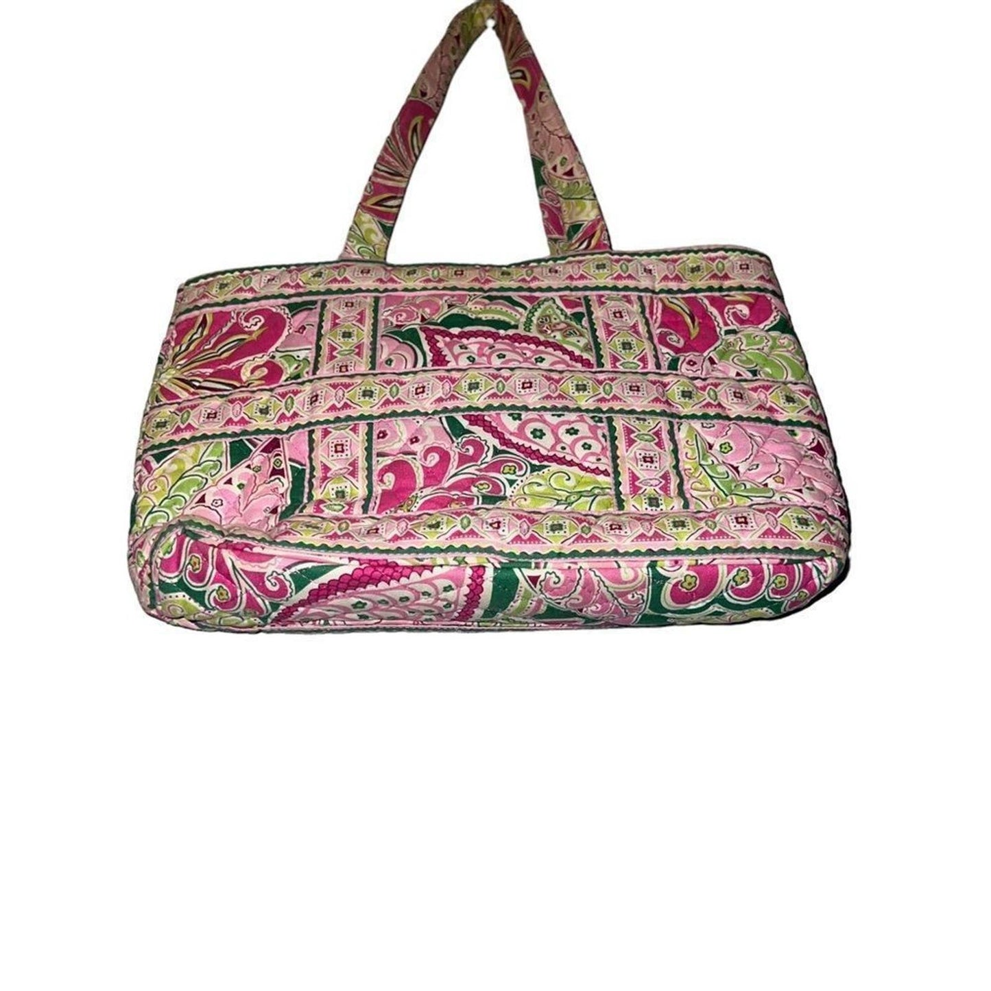 Retired Vera Bradley Pinwheel Pink Small Tote