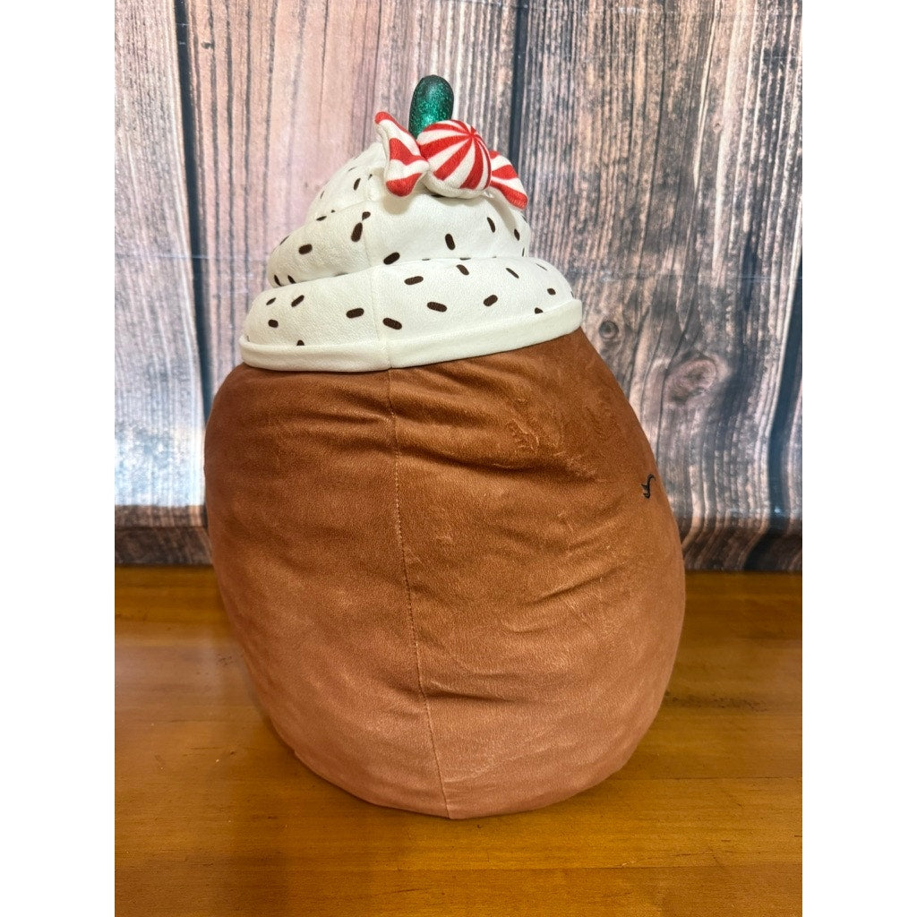 Squishmallows Marsha the Peppermint Latte Large 20” Plush Toy Multicolor