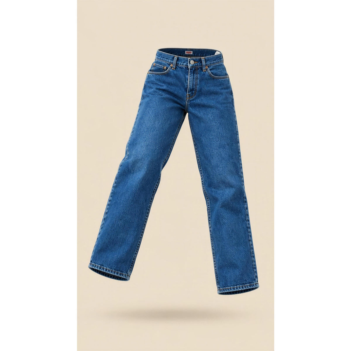 Harley-Davidson Jeans Womens Size 6 Petite Blue Straight Leg 5-Pocket