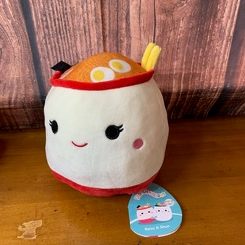NWT Squishmallows Flip-A-Mallows Raisy & Shun 8in Plush w/ Tag
