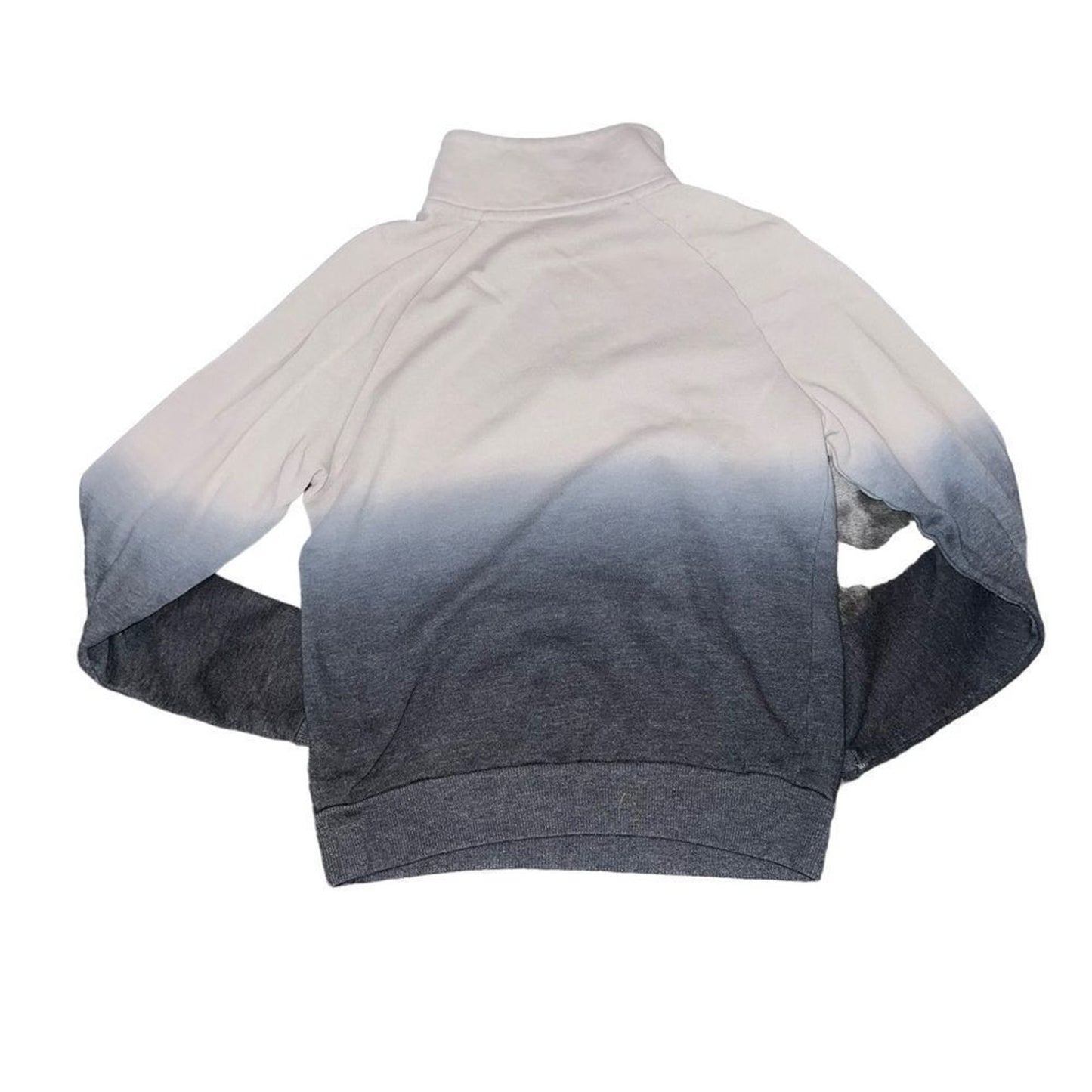 Victoria's Secret PINK Pullover Sweatshirt Womens XS Gray White Ombre