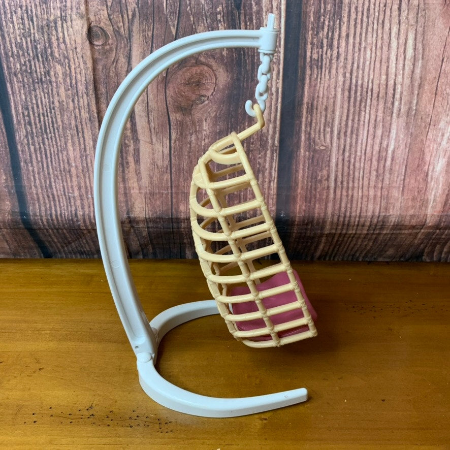 Barbie Hannah Montana Dollhouse Hanging Swing Chair