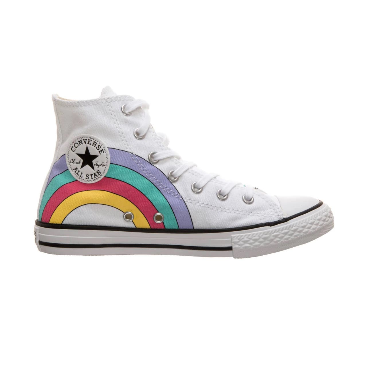 Converse Chuck Taylor All Star Hi Unicorn (GS) Lace Up Sneakers Youth Size 3.0